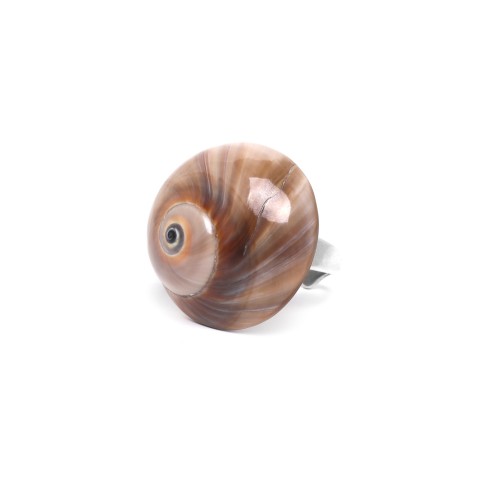 Кольцо из раковины 19--24047