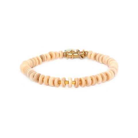 Браслет из раковины и волокон папайи 13--33351