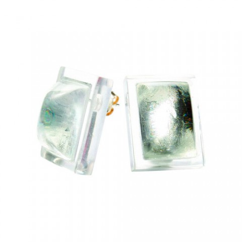 Серьги Zsiska - Twist silver