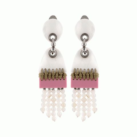 Клипсы из морской раковины SOCOA