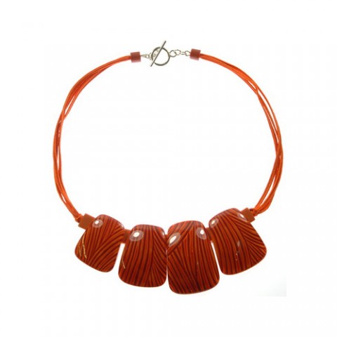 Колье Zsiska - Diva orange