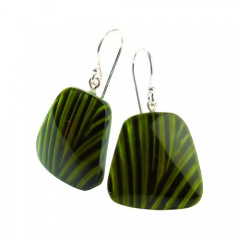 Серьги Zsiska - Diva green ww