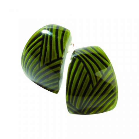 Серьги Zsiska - Diva green zz