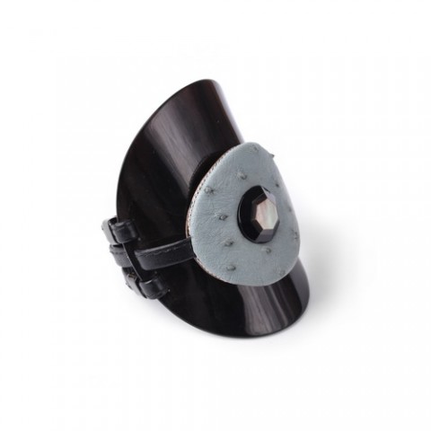 Браслет из перламутра, рога и эбенового дерева SAINT GERMAIN 13--30213