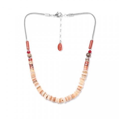 Колье из яшмы, цитрина, черного дерева и Тамаринда DESERTIGO 15--27875