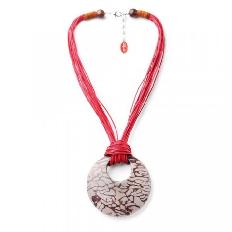 Колье из термитного гнезда и дерева Robles CONCRET JUNGLE 15--27903