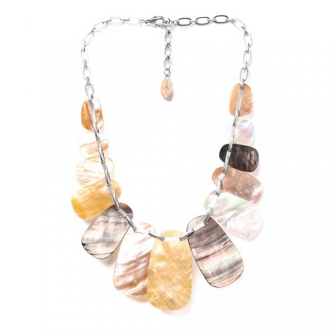 Колье из 4 видов перламутра KIYOMIZU 15--27970