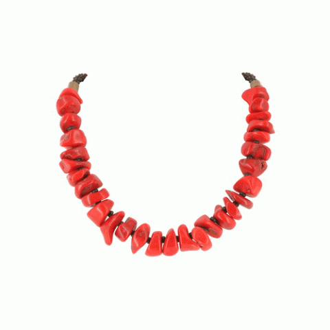 Колье из бамбукового коралла KAILASH 15--19264