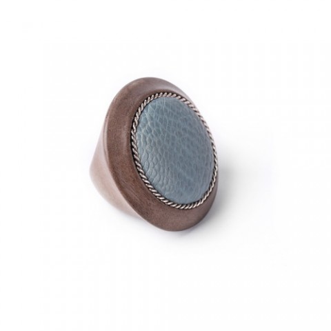 Кольцо из перламутра, рога и эбенового дерева SAINT GERMAIN 19--22931