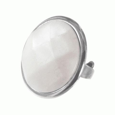 Кольцо из жемчуга и горного хрусталя BLANCHE 19--20411