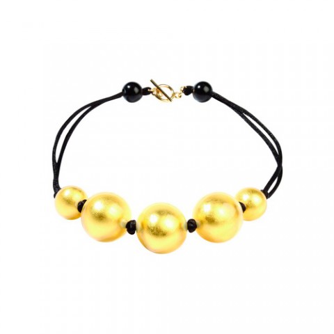 Колье Zsiska - Precious Balls gold