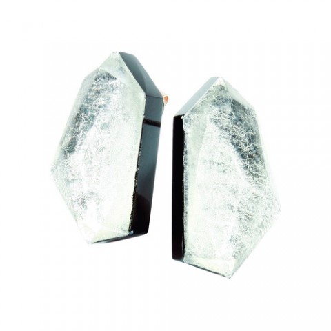 Серьги Zsiska - Magical fine silver black